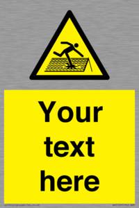 Custom Figure on Roof Sign